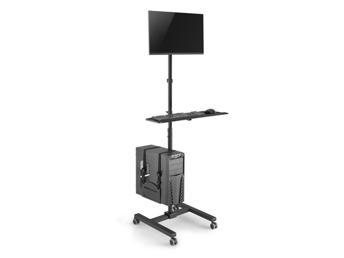 e4d2bb189ea7a8afe46674b7ee5bb16bea9611ac.jpg Xe/kệ đẩy văn phòng phẩm Equip 650171 màu đen Máy tính cá nhân Xe đẩy thiết bị đa phương tiện