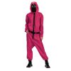 Trang phục hóa trang Netflix Squid Game Guard Tracksuit Người lớn Unisex Điện ảnh