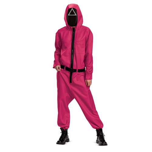 Trang phục hóa trang Netflix Squid Game Guard Tracksuit Người lớn Unisex Điện ảnh