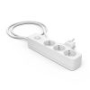 Ổ cắm kéo dài Hama 00116077 1,4 m 3 ổ cắm AC Trong nhà màu trắng