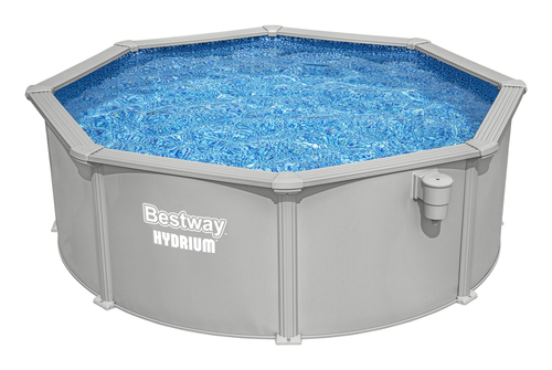 Hồ bơi nổi Bestway 56574 / 26 Hồ bơi gắn khung Vòng tròn màu xám