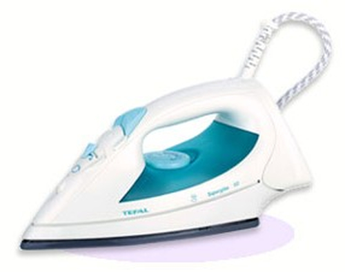 Bàn là Tefal Supergliss 60 Bàn là hơi nước màu xanh lơ, màu trắng