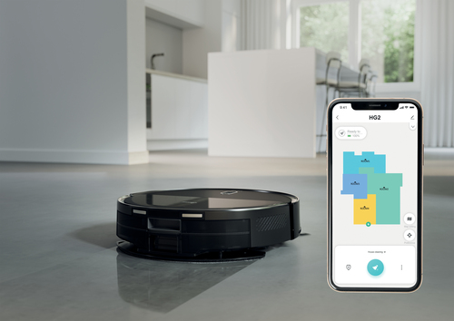 Robot hút bụi Hoover HG2 Turbo Slim HG250HP 011 0,25 L màu đen