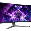 Màn hình máy tính AOC AGP346UCSD/69 86,4 cm (34") 3440 x 1440 pixels màu đen, màu xám