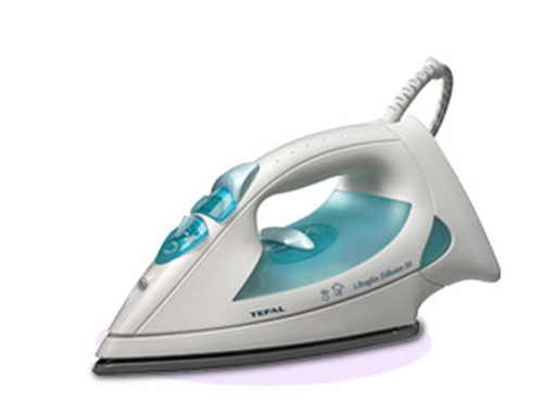 Bàn là Tefal Ultraglide 80 Bàn là hơi nước màu lục lam (màu hồ thủy), màu trắng