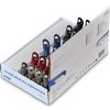 Hama FL4 màu đen, màu xanh lơ, màu xanh lá cây, màu xám, màu đỏ Đèn pin cầm tay LED