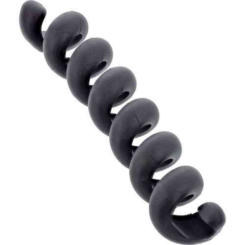 Bộ sắp xếp cáp InLine 59972D Dạng đa năng Ống bọc bảo vệ dây cáp màu đen 5 chiếc