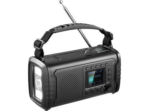 Radio Sandberg 421-38 Xách tay Analog & số màu đen