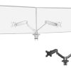 Giá đỡ màn hình Mars Gaming MARM-PRO2 68,6 cm (27") dạng để bàn màu trắng