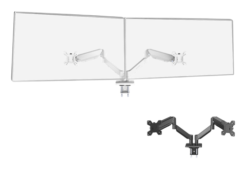 Giá đỡ màn hình Mars Gaming MARM-PRO2 68,6 cm (27") dạng để bàn màu trắng