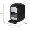 Dụng cụ làm đá viên Unold 48995 Eiskugelmaschine LEGELAND Máy làm đá viên di động 180 W màu đen