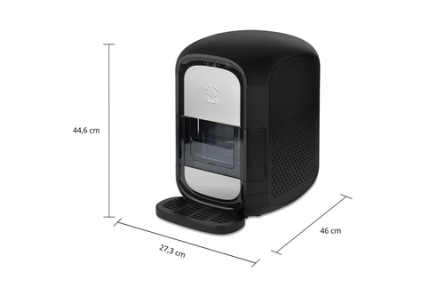 Dụng cụ làm đá viên Unold 48995 Eiskugelmaschine LEGELAND Máy làm đá viên di động 180 W màu đen