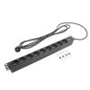 Ổ cắm kéo dài ACT PD3023 3 m 9 ổ cắm AC Trong nhà màu đen