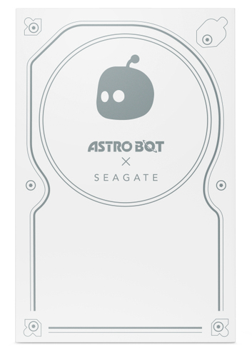 Ổ cứng gắn ngoài Seagate Game Drive Astro Bot 5 TB 2.0/3.2 Gen 1 (3.1 Gen 1) màu trắng, màu xanh lơ