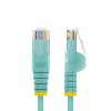 Dây cáp mạng StarTech.com N6PAT6AQS màu xanh Aqua 1,8 m Cat6 U/UTP (UTP) Tròn