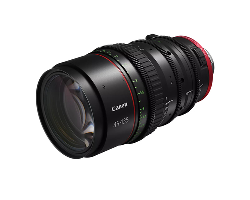 Canon CN-E45-135mm T2.4 L FP(M) Máy quay phim kết hợp Ống kính điện ảnh màu đen