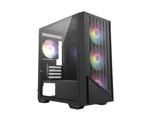 Vỏ máy tính (Case) MSI PRO FORGE M051A Mini Tower màu đen