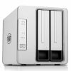 Máy chủ lưu trữ TerraMaster F2-223 NAS Máy tính để bàn Intel® Celeron® N4505 4 GB DDR4 0 TB màu xám