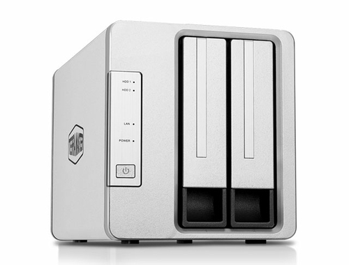 Máy chủ lưu trữ TerraMaster F2-223 NAS Máy tính để bàn Intel® Celeron® N4505 4 GB DDR4 0 TB màu xám