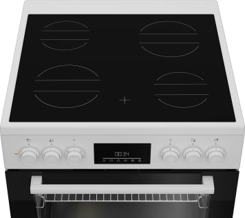 Bếp Beko FBE67300WCS Bếp đứng độc lập Chạy bằng điện Gốm màu trắng