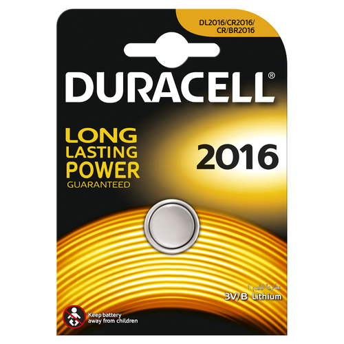 Pin gia dụng Duracell DL2016 Pin dùng một lần CR2016 Lithium