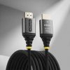 Cáp HDMI StarTech.com HDMI2-FLEX-4K60-2M HDMI Type A (Standard) màu đen, Bạc