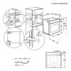 Bộ dụng cụ nấu ăn AEG OU5AE20AK + IEB64000XB Bếp từ phân vùng Lò nướng bằng điện