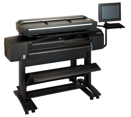 Máy in khổ lớn HP Designjet 815MFP 2400 x 1200 DPI A0 (841 x 1189 mm) Kết nối mạng Ethernet / LAN