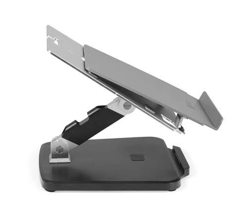 BakkerElkhuizen Ergo-T 350 Giá đỡ máy tính xách tay màu đen, màu xám 58,4 cm (23")