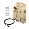 Dây cáp Thunderbolt CLUB3D CAC-2501 1 m 120 Gbit/s màu đen