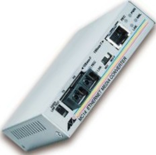 Bộ chuyển đổi quang điện Allied Telesis UTP to fibre SC Ethernet media converter Bộ chuyển đổi quang điện