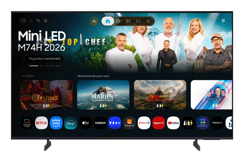 Tivi Samsung TU85M74HAU 2,16 m (85") 4K Ultra HD TV Thông minh Wi-Fi màu đen