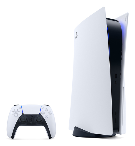 Tay cầm chơi game Sony Interactive Entertainment PlayStation 5 + TopSpin 2K25 825 GB Wi-Fi màu đen, màu trắng