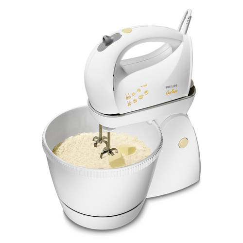 Máy đánh trứng & trộn bột Philips Cucina Mixer Máy đánh trứng để bàn 350 W màu trắng