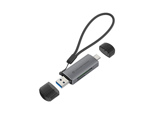 fb0bb0eeb4efcc67c04128be49a0b36f960c67ed.jpg Đầu đọc thẻ Conceptronic BIAN05G USB 3.2 Gen 1 (3.1 Gen 1) Type-A/Type-C màu xám