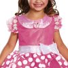Trang Disney Official Deluxe Pink Minnie Mouse Costume Váy đầm hóa Trẻ em Cái Điện ảnh 250 g