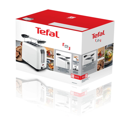 Máy nướng bánh mì Tefal TT1A21 7 2 lát 800 W màu trắng