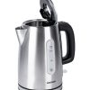 Ấm điện Daewoo DEK-1349 1,7 L 1200 W màu đen, Bạc