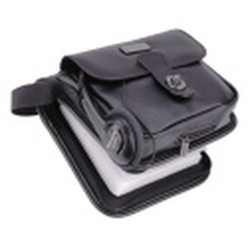 Hộp đựng đĩa quang Targus CD Case Cargo Line Blk Lth 24xcd+Player màu đen